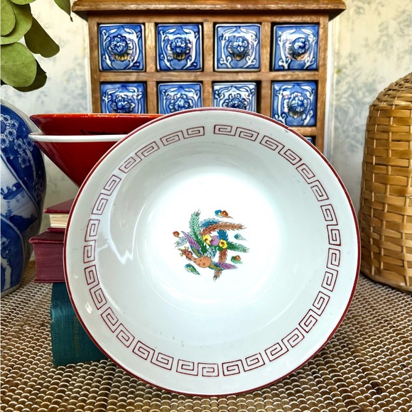 3 Vintage Chinese Porcelain, Pottery Ramen/Rice Bowls, Set/3 - Picture 5 of 10